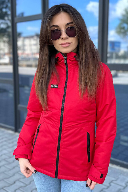 Krótka jesienna parka Demi krótka - #8042031