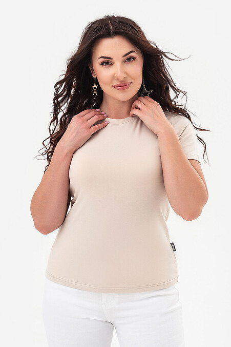 T-shirt MILLI beżowy - #3043079