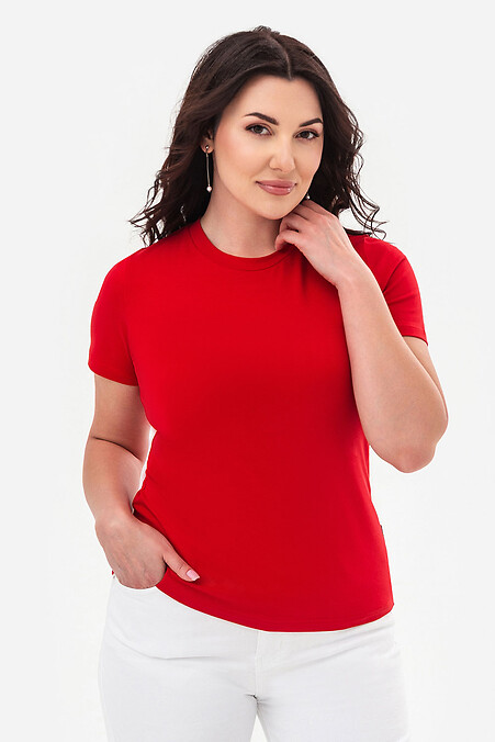 T-shirt MILLI czerwony - #3043080