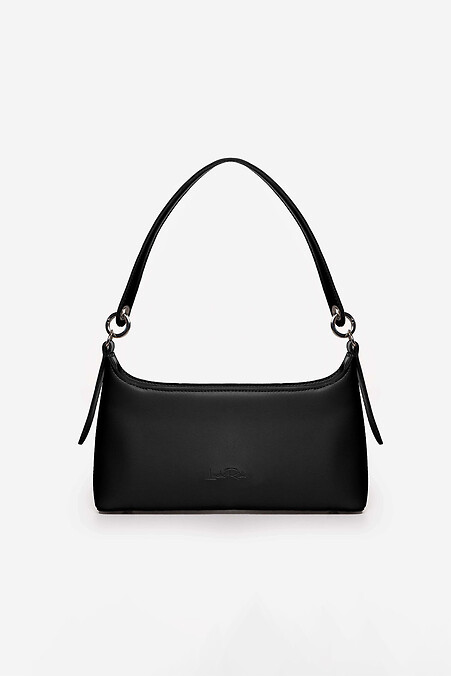 Torebka damska z ekoskóry, czarna - #4008125