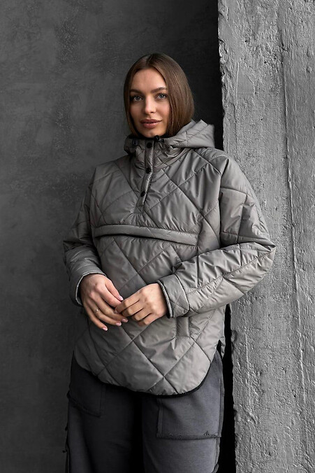 Damska anorak Reload - Vince, szara - #8031360