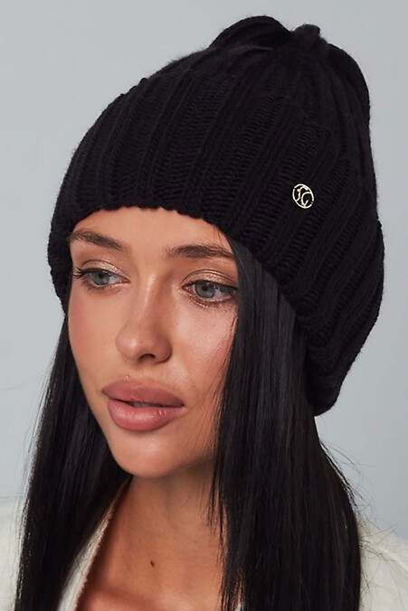 Kapelusz damski SAGO LUSH czarny - #4496468