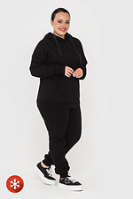 Damski ocieplany dres RIDE-1 z dzianiny w kolorze czarnym Garne 3041014 zdjęcie №2