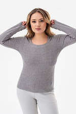 Longsleeve TIANA szary Garne 3043060 zdjęcie №3