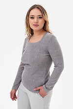 Longsleeve TIANA szary Garne 3043060 zdjęcie №4