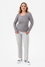 Longsleeve TIANA szary Garne 3043060 zdjęcie №5