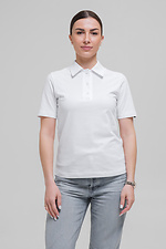 Modne damskie polo MILLI premium jakości w kolorze białym Garne 3043065 zdjęcie №1