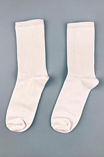 Białe skarpetki z gumką SOX 8041068 zdjęcie №1