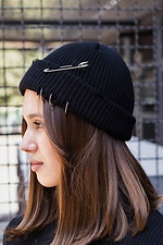 Zniszczona podarta czapka beanie Without 8049075 zdjęcie №2