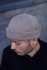 Zniszczona podarta czapka beanie Without 8049084 zdjęcie №4