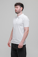 Modne męskie polo POLO z wysokiej jakości tkaniny Lacoste w kolorze białym Garne 3043097 zdjęcie №2