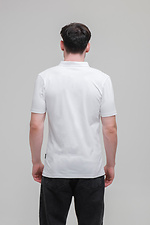 Modne męskie polo POLO z wysokiej jakości tkaniny Lacoste w kolorze białym Garne 3043097 zdjęcie №3