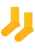 Skarpety żółte z gumką w pasie SOX 8041109 zdjęcie №1