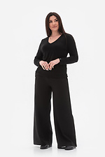 Elegancki damski longsleeve NIA w kolorze czarnym Garne 3043115 zdjęcie №4