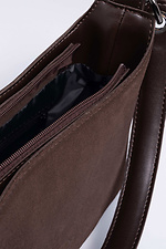 Damska zamszowa torebka w kolorze czekoladowym Lucherino 4008122 zdjęcie №4