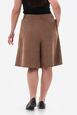 Modne damskie culottes SUZI w kolorze brązowym Garne 3043125 zdjęcie №3