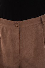 Modne damskie culottes SUZI w kolorze brązowym Garne 3043125 zdjęcie №4