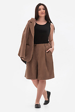 Modne damskie culottes SUZI w kolorze brązowym Garne 3043125 zdjęcie №5