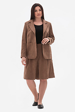Modne damskie culottes SUZI w kolorze brązowym Garne 3043125 zdjęcie №6