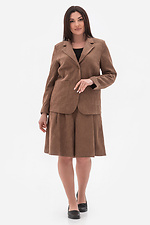 Modne damskie culottes SUZI w kolorze brązowym Garne 3043125 zdjęcie №7
