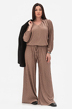 Elegancka damska bluza MIAM w kolorze beżowym Garne 3043131 zdjęcie №6