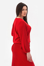 Elegancka damska bluza MIAM w kolorze czerwonym Garne 3043132 zdjęcie №3