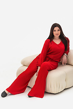 Elegancka damska bluza MIAM w kolorze czerwonym Garne 3043132 zdjęcie №6
