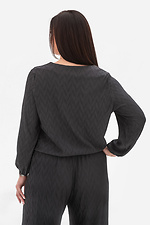 Elegancka damska bluza MIAM w kolorze grafitowym Garne 3043133 zdjęcie №2