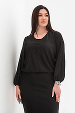 Elegancka sukienka damska MITT bez rękawów w kolorze czarnym na lato Garne 3043142 zdjęcie №6