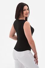 Modny top damski KATYA czarny na lato Garne 3043161 zdjęcie №3