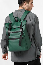 Plecak męski unisex RollTop Zard zielony SamBag 8045196 zdjęcie №6