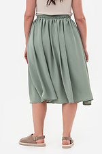 Elegancka lekka zielona spódnica damska SUMMER Garne 3043203 zdjęcie №4