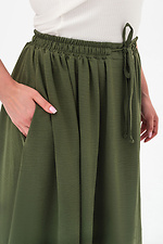 Elegancka lekka spódnica damska SUMMER w kolorze khaki Garne 3043204 zdjęcie №4