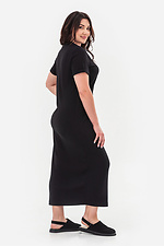 Elegancka czarna sukienka damska Garne 3043212 zdjęcie №2