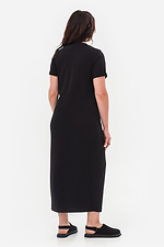 Elegancka czarna sukienka damska Garne 3043212 zdjęcie №3