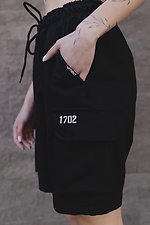 Damskie dzianinowe szorty Gate Reflective Black Without 8049221 zdjęcie №4