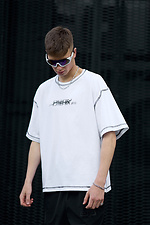 T-shirt oversize OGONPUSHKA Blur OGONPUSHKA 8043241 zdjęcie №6