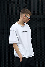 T-shirt oversize OGONPUSHKA Blur OGONPUSHKA 8043241 zdjęcie №9