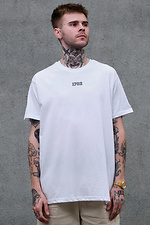 Męska oversize koszulka z nadrukiem Without Dominion White Without 8049256 zdjęcie №4