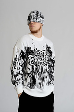 Męski sweter oversize Glitch OGONPUSHKA 8043270 zdjęcie №1