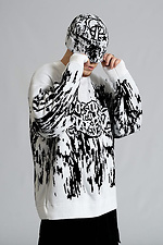 Męski sweter oversize Glitch OGONPUSHKA 8043270 zdjęcie №6