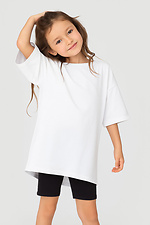 Stylowy dziecięcy T-shirt oversize KIDS biały Garne 3043273 zdjęcie №2
