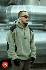 Ciepła bluza z kapturem oversize Ninja Force OGP 8043273 zdjęcie №4