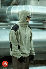 Ciepła bluza z kapturem oversize Ninja Force OGP 8043273 zdjęcie №6