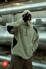 Ciepła bluza z kapturem oversize Ninja Force OGP 8043273 zdjęcie №7