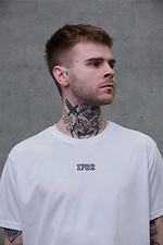 Męska oversize koszulka z nadrukiem Without Streetwear White Without 8049276 zdjęcie №5