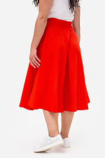 Spódnica damska luźna czerwona DAIRE Plus Size Garne 3043288 zdjęcie №4