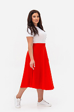 Spódnica damska luźna czerwona DAIRE Plus Size Garne 3043288 zdjęcie №5