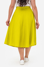 Spódnica damska luźna żółta DAIRE Plus Size Garne 3043289 zdjęcie №5