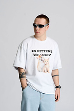 Koszulka oversize OGONPUSHKA Kittens OGONPUSHKA 8043294 zdjęcie №1